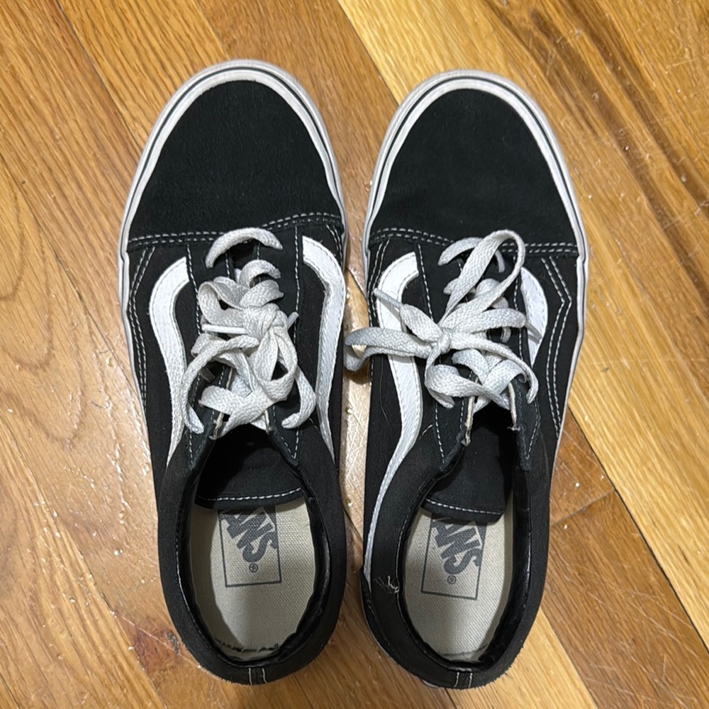 Vans Black and White Sneakers